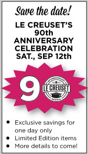 Le Creuset 90th Anniversary