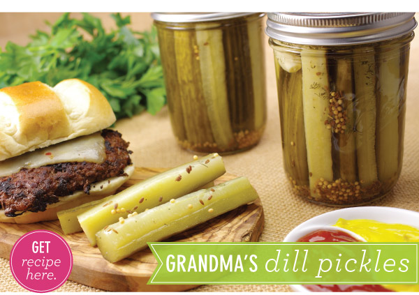 RECIPE: Grandma's Dill Pickles