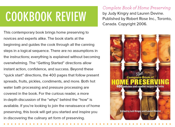 Cookbook Review