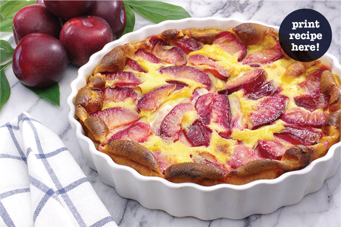 Plum Clafoutis