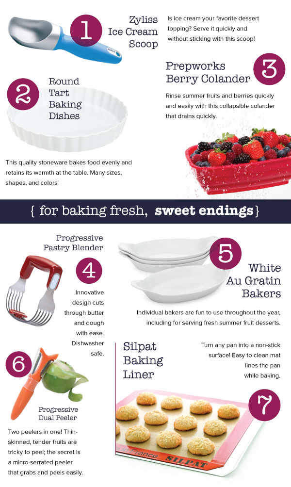 For Baking Sweet Endings