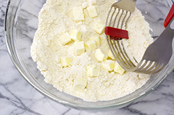 Adding Butter Into Biscuits