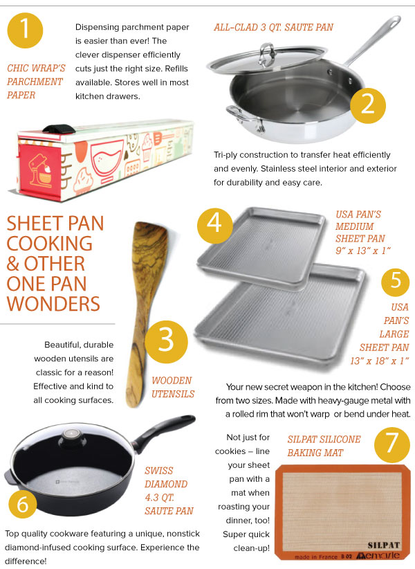 One Pan Oven Cooking