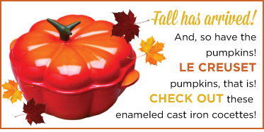 Le Creuset Pumpkins