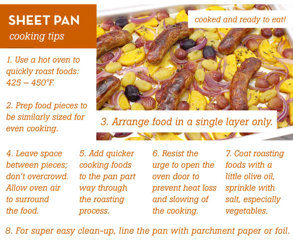 Sheet Pan Cooking TIps