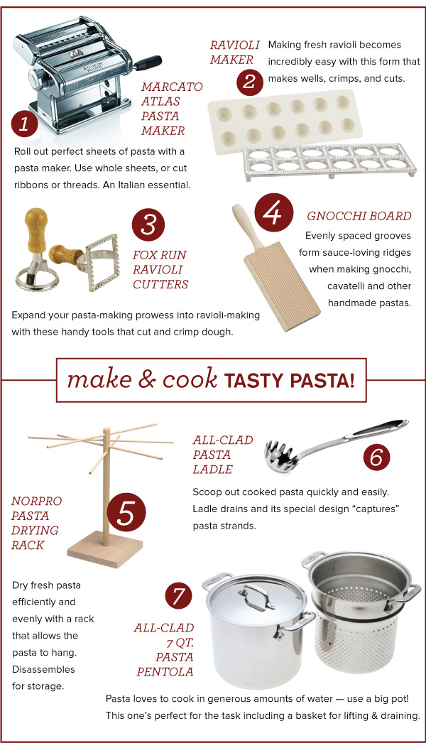 Pasta-Making Tools