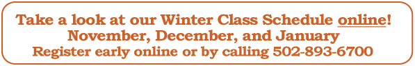 Winter Class Schedule