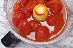Tomatoes in Food Processor