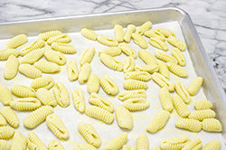 Cavatelli on Pan