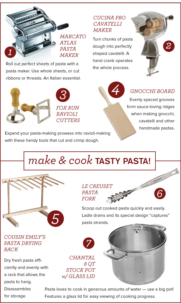 Pasta-Making Tools