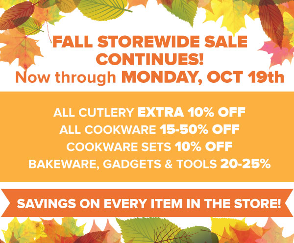 Fall Storewide Sale