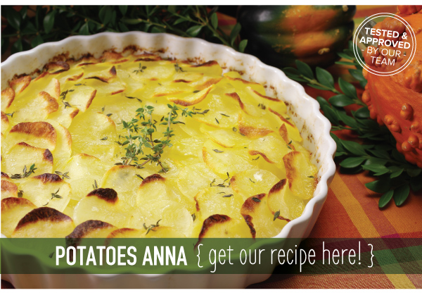 Potatoes Anna with a Twist