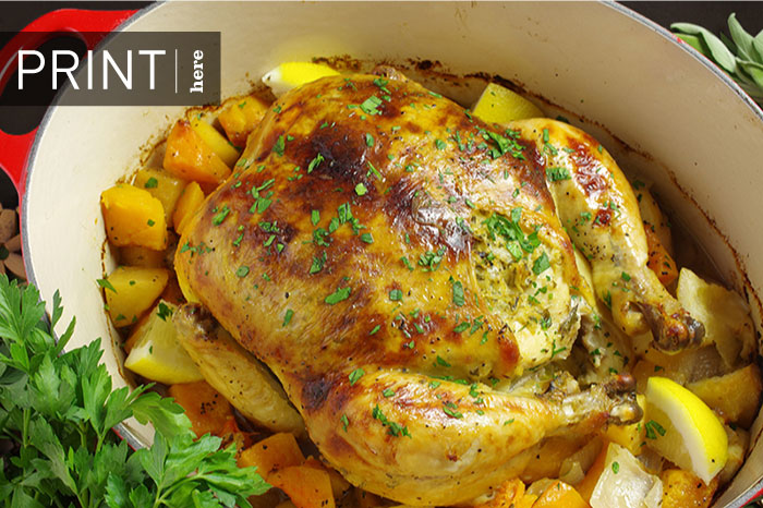 Autumn Roasted Chicken