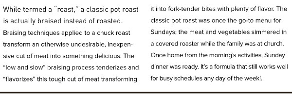 RECIPE: Classic Sunday Pot Roast