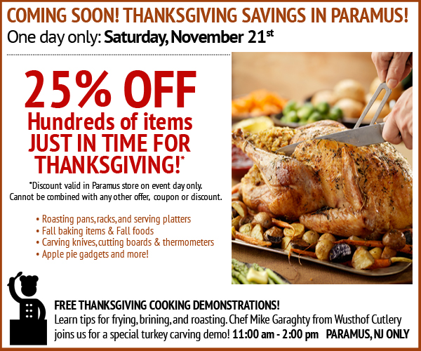 Thanksgiving Sale