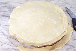 Top Pie Crust Trimmed