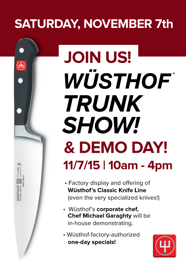 Wusthof Trunk Show