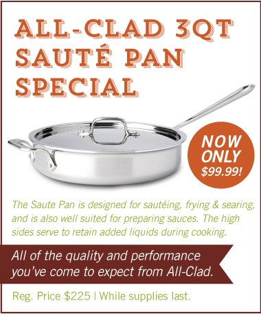 All Clad Saute Pan