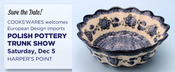 Polish Pottery Trunk Show