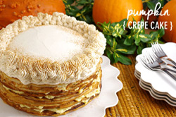 Pumpkin Crepe Cake