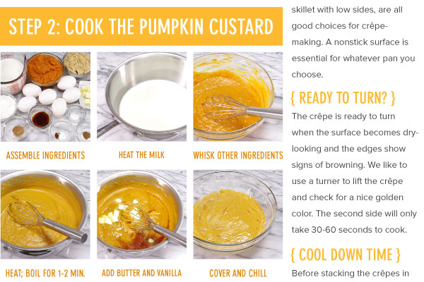 Step 2: Cook the Pumpkin Custard