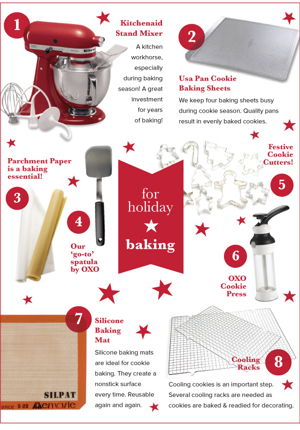 For Baking Holiday Cookies