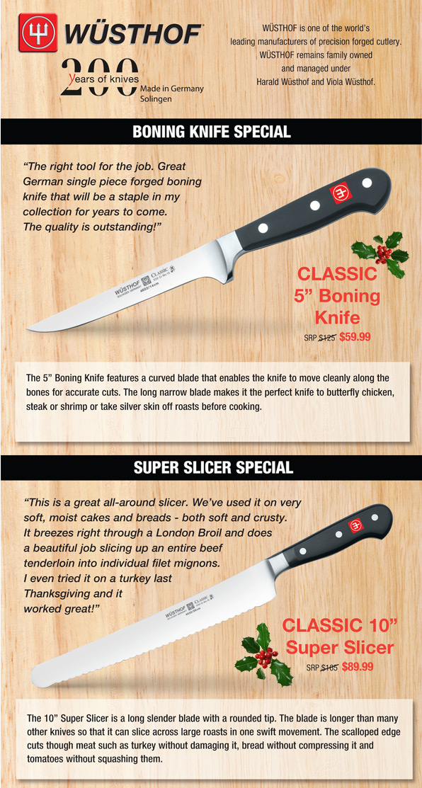 Knife Specials