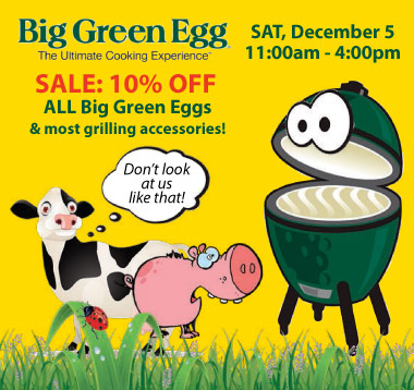 Big Green Egg Sale