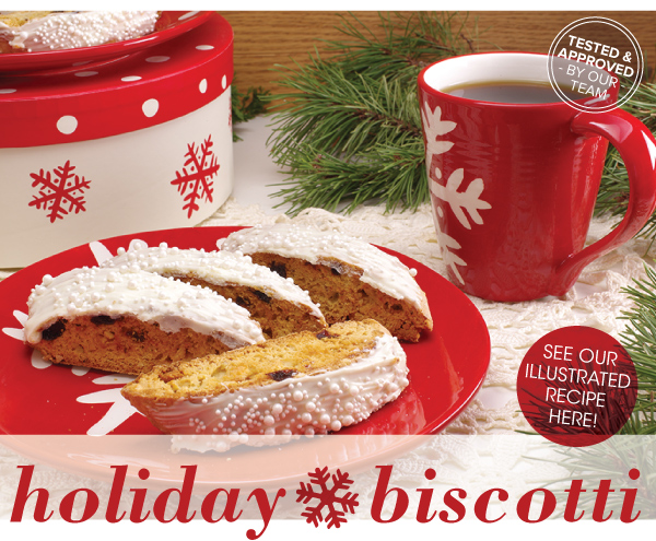 RECIPE: Holiday Biscotti