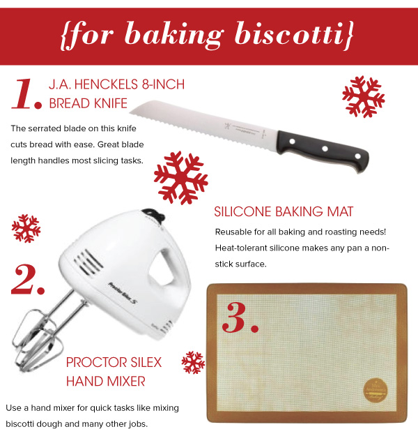 For Making Biscotti