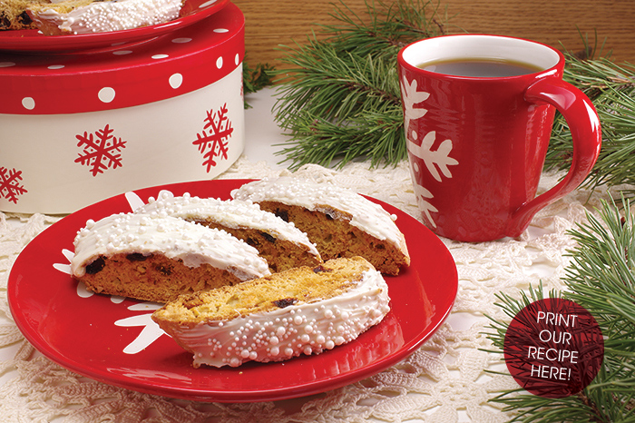 Cherry-Almond Holiday Biscotti