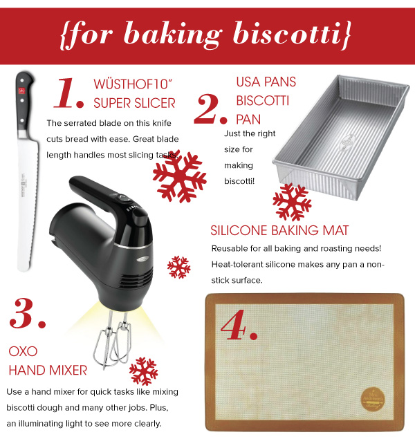 For Making Biscotti