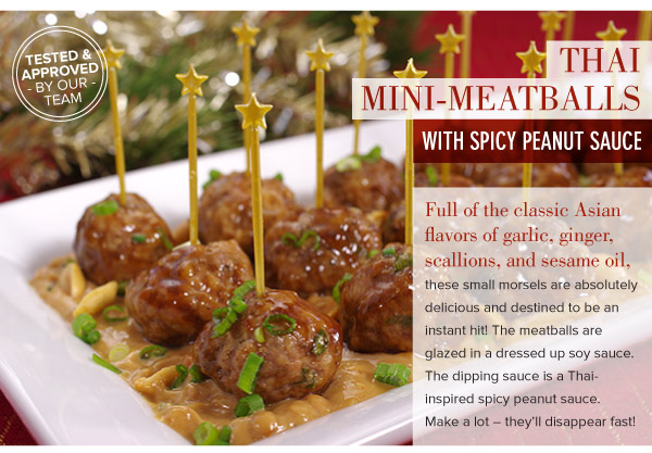 RECIPE: Thai Mini-Meatballs