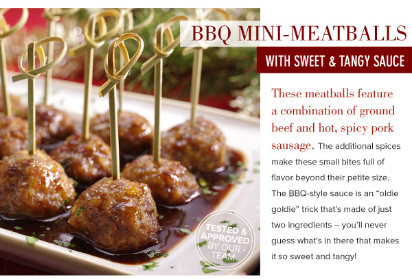 BBQ Mini-Meatballs