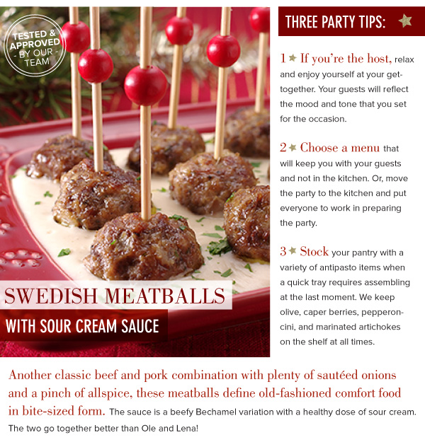 Swedish Meatballs