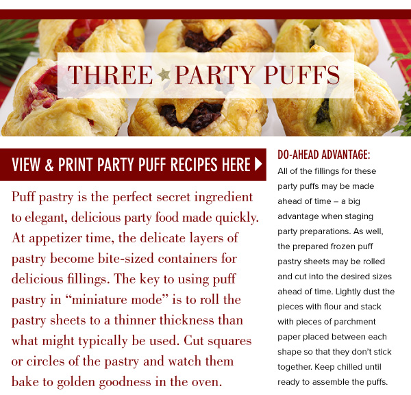 Three Party Puffs