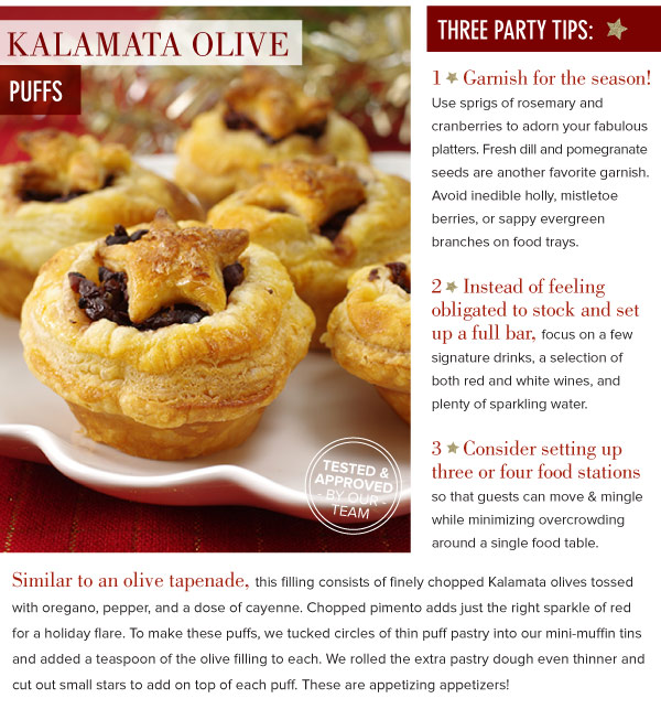 Kalamata Olive Puffs