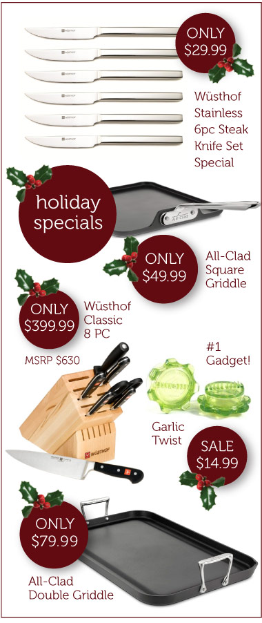 Holiday Specials