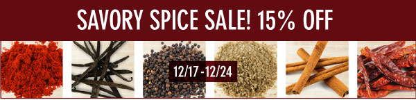 Savory Spice Sale