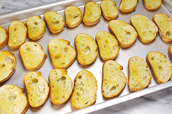 Crostini Toasted