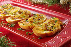 French Onion Crostini