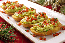 Avocado-Tomato Crostini