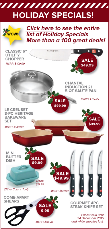 Holiday Specials