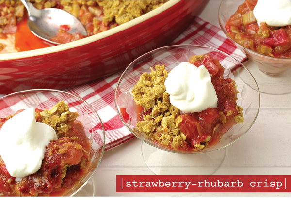 Strawberry-Rhubarb Crisp