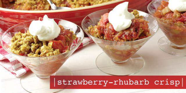 Strawberry-Rhubarb Crisp