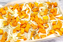 Squash Ready to Roast