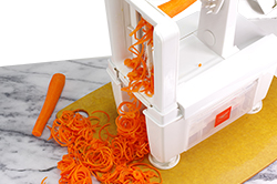  Spiralizing Carrots