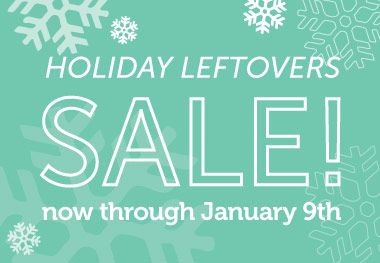 Holiday Leftovers Sale