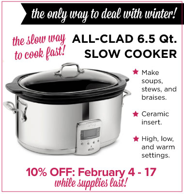 Special on Slow Cooker