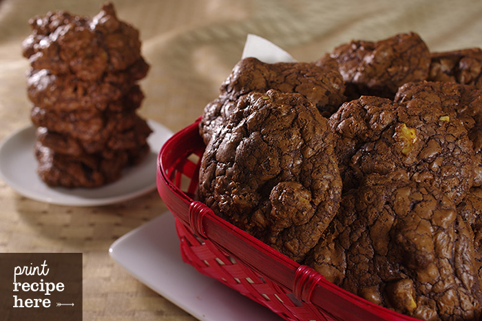 Gooey Double-Chocolate Mocha Cookies